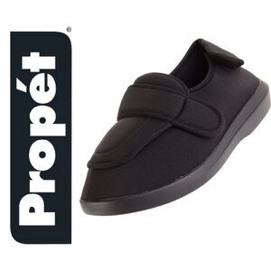 Propet Women’s Cronus W0095‎ Black Comfort Sneaker - Size 7 D(W)